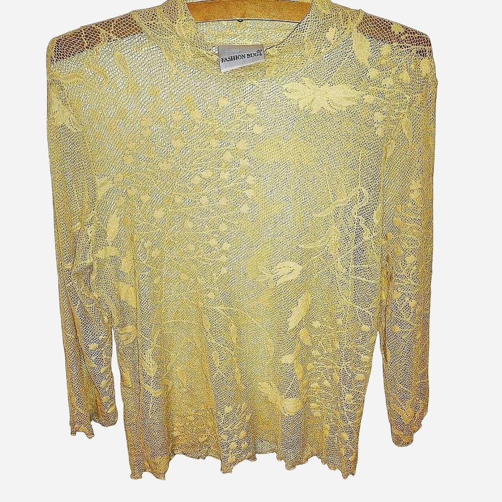 Vintage Fashion Bug Women's Lace Top
